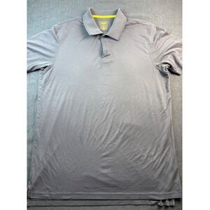 Foundry Supply Co.‎ Mens Gray Short Sleeve Polo Shirt Golf Casual